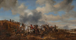 ₴ Картина батального жанру відомого художника від 187 грн.: Сцена битви