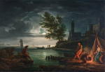 ₴ Картина пейзаж известного художника от 189 грн.: Четыре времени дня - ночь
