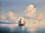 ₴ Купить картину море известного художника от 184 грн.: Судно у берега