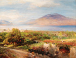 ₴ Купить картину пейзаж художника от 189 грн: Остерия недалеко от Неаполя