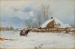 ₴ Картина пейзаж известного художника от 166 грн.: Зима