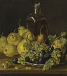 ₴ Картина натюрморт известного художника от 175 грн.: Груши, виноград и чернослив