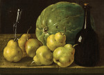 ₴ Картина натюрморт відомого художника від 184 грн.: Кавун і груші