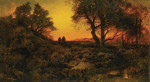 ₴ Картина пейзаж ізвестноого художника від 147 грн.: Сутінковий пейзаж
