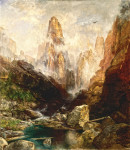 ₴ Картина пейзаж відомого художника від 222 грн.: Туман в каньйоні Канаб, Юта