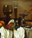 ₴ Картина натюрморт известного художника от 183 грн.: Натюрморт с сосудами для питья