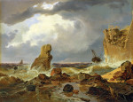⚓ Картина море відомого художника від 204 грн.: Скелястий берег