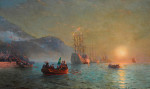 ₴ Купить картину море известного художника от 164 грн.: Колумб отплывает из Палоса