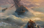 ₴ Купить картину море известного художника от 179 грн.: Покидающие корабль