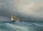 ₴ Купить картину море известного художника от 194 грн.: Шторм поднимается