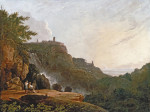 ₴ Картина пейзаж художника від 204 грн.: Вид на Тіволі, Каскатель і вілла Мецената