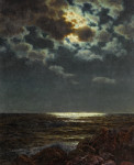 ⚓Картіна морський пейзаж відомого художника від 201 грн.: Місячна ніч