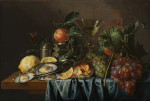 ₴ Картина натюрморт известного художника от 184 грн.: Устрицы и виноград