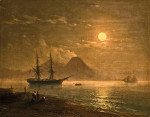 ₴ Купити картину море відомого художника від 209 грн.: Неаполітанська затока з Везувієм