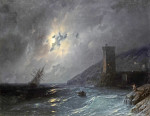₴ Купити картину море відомого художника від 209 грн.: Місячне узбережжя