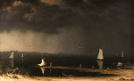 ₴ Картина пейзаж известного художника от 169 грн: Гроза в затоці Наррагансетт