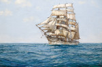 ⚓Репродукция морской пейзаж от 179 грн.: Белый барк "Эллен"