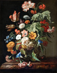 ₴ Картина натюрморт известной художницы от 209 грн.: Натюрморт с цветами