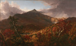 ₴ Репродукция пейзаж от 328 грн.: Вид на гору Шрун после шторма