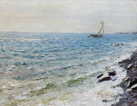 ₴ Картина морской пейзаж известного художника от 248 грн.: Яхта на море