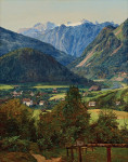 Купить картину пейзаж известного художника от 188 грн: Дахштайн из Софьен-Доппельблик возле Ишля