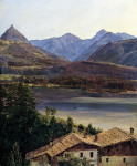 ₴ Картина пейзаж известного художника от 234 грн.: Вольфгангзее