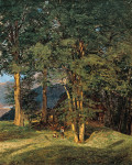 ₴ Картина пейзаж известного художника от 243 грн.: Клены возле Ишля