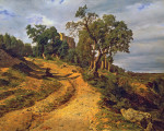 ₴ Картина пейзаж известного художника от 254 грн.: Руїни Ліхтенштейну недалеко від Медлінг
