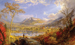 ₴ Картина пейзаж известного художника от 200 грн.: Виадук Винтеррука, Пенсильвания