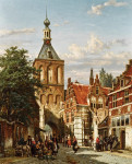 ₴ Картина міський пейзаж відомого художника від 238 грн.: Біненпорт, Кулемборг