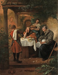 ₴ Картина бытовой жанр известного художника от 248 грн.: Ужин в Эммаусе