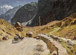 ₴ Картина пейзаж известного художника от 230 грн.: Грузинская военная дорога