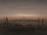 ₴ Картина пейзаж відомого художника від 249 грн: Грайфсвальд в місячному сяйві