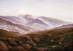 ₴ Картина пейзаж известного художника от 236 грн: Воспоминания об Исполиновых горах