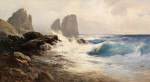 ⚓Репродукція морський краєвид від 309 грн.: Скелі Фаральон біля узбережжя Капрі