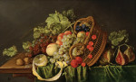 ₴ Картина натюрморт відомого художника від 242 грн.: Кошик з фруктами