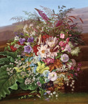 ₴ Картина натюрморт художницы от 240 грн.: Натюрморт с цветами