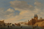 ₴ Картина пейзаж відомого художника від 224 грн: Зимовий пейзаж в Арнемі