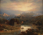 ₴ Купить картину пейзаж известного художника от 261 грн: Замок Алькала-де-Гвадаира