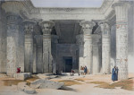 ₴ Купить картину пейзаж известного художника от 191 грн: Большой портик храма Филе