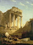 ₴ Купить картину пейзаж известного художника от 211 грн: Баальбек, руины храма Вакха