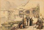 ₴ Купить картину пейзаж известного художника от 230 грн: Монастырь Святой Екатерины, гора Синай