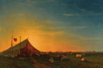 ₴ Репродукция пейзаж от 224 грн.: Лагерь пастухов