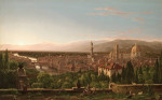 ₴ Картина пейзаж відомого художника від 211 грн.: Вид на Флоренцію Сан-Мініато