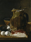 ₴ Картина натюрморт известного художника от 206 грн.: Ветчина и яйца