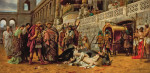 ₴ Картина бытовой жанр известного художника от 174 грн.: Христианская Дирцея в цирке Нерона