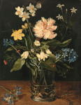 ₴ Картина натюрморт відомого художника від 255 грн.: Квіти у склянці