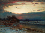 ₴ Картина пейзаж известного художника от 242 грн.: Зимнее небо