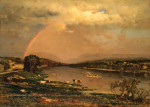 ₴ Купити картину краєвид відомого художника від 236 грн: Делавер, річкова брама