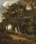 ₴ Картина пейзаж відомого художника від 237 грн: Лісова сцена
